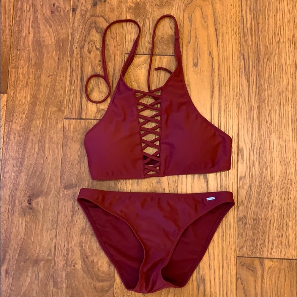 Hollister halter bikini set